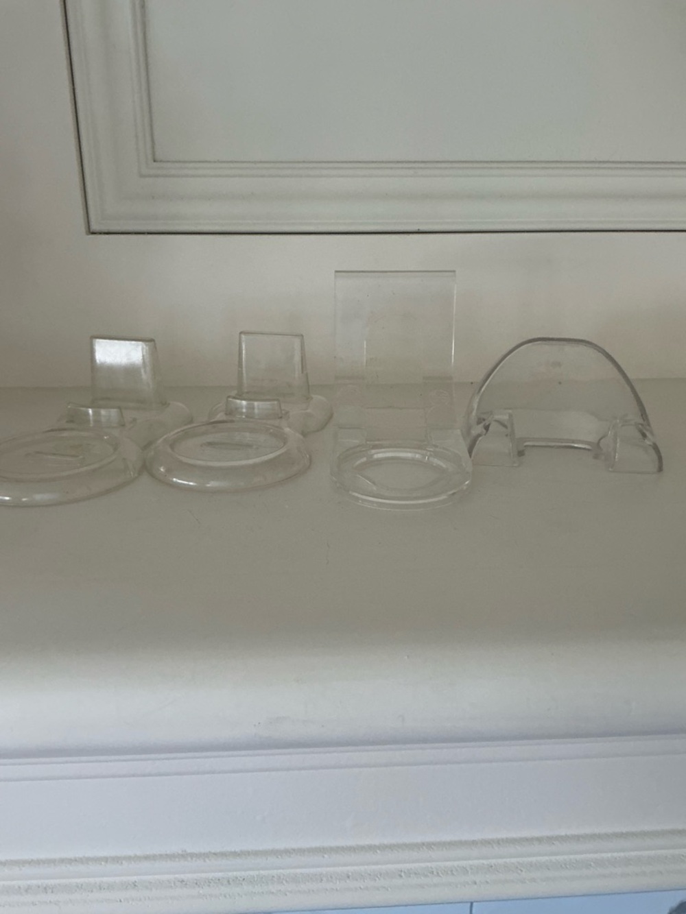 Clear Acrylic Display Stands - Set of 4